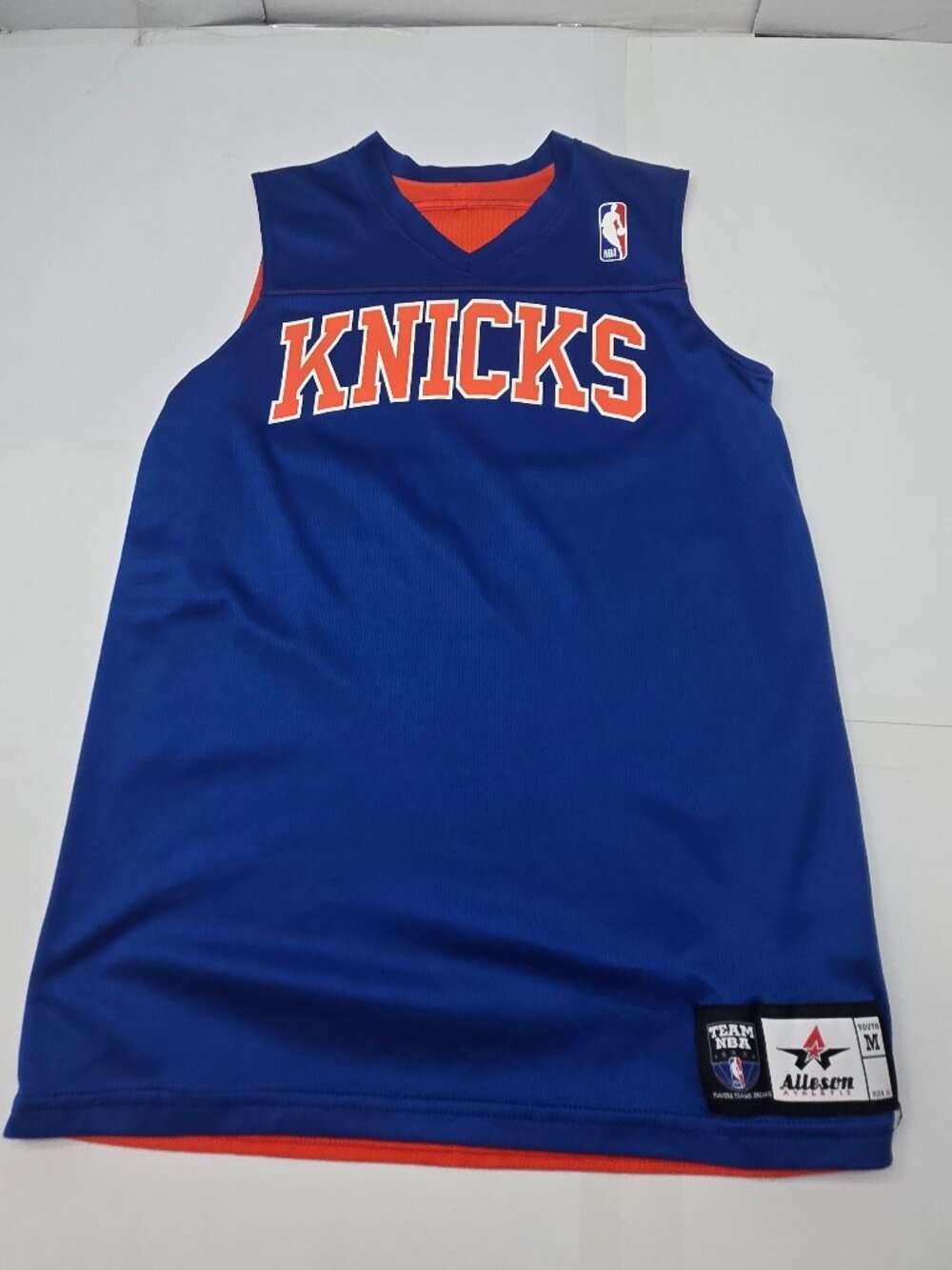 NY Knicks Reversible Youth M #7 NBA Basketball Jersey